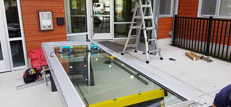 storefront door glass replacement Warrington